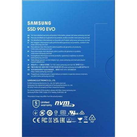 SAMSUNG - 990 EVO - SSD interno - 2 TB - PCIe 4.0 x4