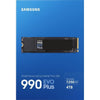 SSD interno - SAMSUNG - 990 EVO Plus 4TB - NVMe M.2 PCIe 4.0x4 - Velocità di lettura fino a 7250 MB/s