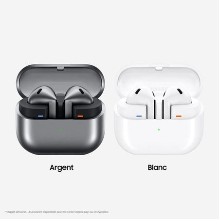 Cuffie wireless SAMSUNG Galaxy Buds3 con riduzione attiva del rumore Bianco