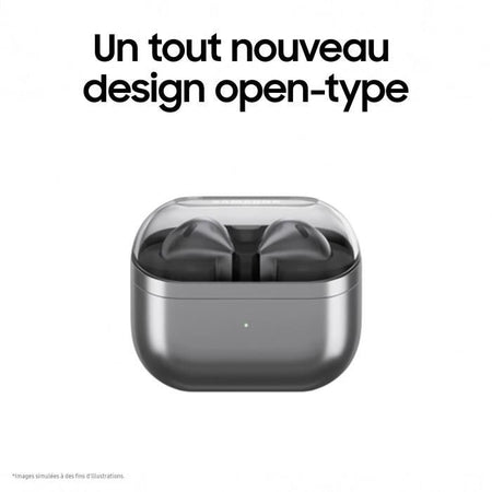 Cuffie wireless SAMSUNG Galaxy Buds3 con riduzione attiva del rumore Bianco