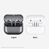 Cuffie wireless SAMSUNG Galaxy Buds3 con riduzione attiva del rumore Bianco