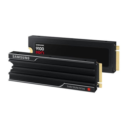 Samsung - SSD interno - 9100 PRO con dissipatore NVMe M.2 PCIe 5.0 x4 - 1 TB - Velocità di lettura fino a 14.800 MB/s - MZ-VAP1T0CW