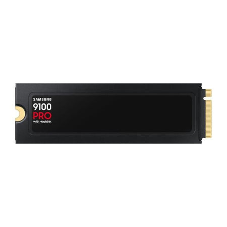 Samsung - SSD interno - 9100 PRO con dissipatore NVMe M.2 PCIe 5.0 x4 - 1 TB - Velocità di lettura fino a 14.800 MB/s - MZ-VAP1T0CW