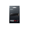 Samsung - SSD interno - 9100 PRO con dissipatore NVMe M.2 PCIe 5.0 x4 - 1 TB - Velocità di lettura fino a 14.800 MB/s - MZ-VAP1T0CW