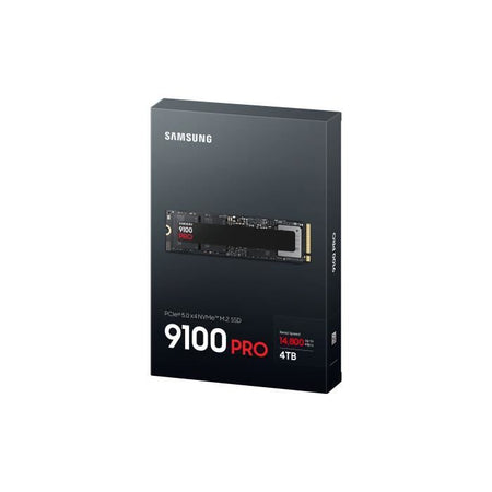 Samsung - 9100 PRO - SSD interno - NVMe M.2 PCIe 5.0 x4 - 4 TB - Velocità di lettura fino a 14.800 MB/s - MZ-VAP4T0BW