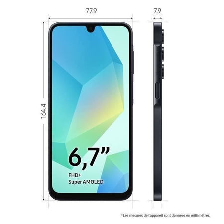 Smartphone SAMSUNG Galaxy A16 128GB Blu notte