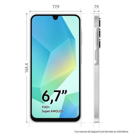 Smartphone SAMSUNG Galaxy A16 128GB Grigio