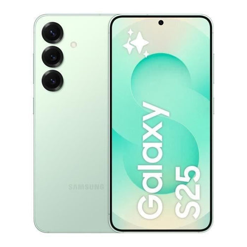 Smartphone SAMSUNG Galaxy S25 AI 256GB Verde acqua