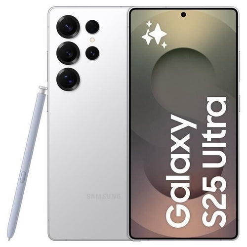 Smartphone SAMSUNG Galaxy S25 Ultra AI 256GB Argento Titanio