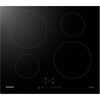 SAMSUNG NZ64M3NM1BB / UR Piano cottura a induzione - 4 zone - 7200 W - L59 x D57 cm - Rivestimento in vetro - Nero