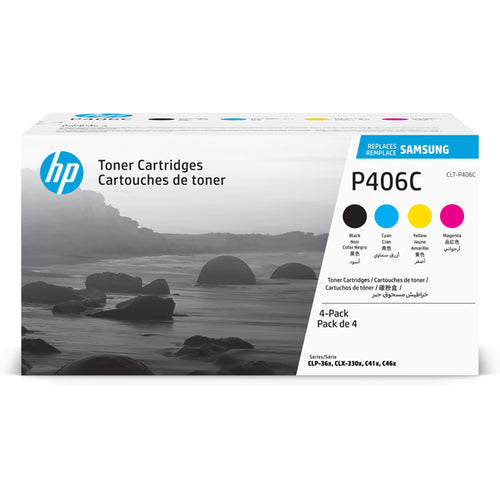 Hp/Samsung Toner Cymk Cl-P406C 4-Pk