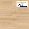 Barra da 90cm di PROFILO GIUNTO in Alluminio Gamma Laminati - Piatto o a discesa (base+coperchio)