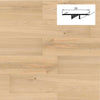 Barra da 90cm di PROFILO GIUNTO in Alluminio Gamma Laminati - Piatto o a discesa (base+coperchio)