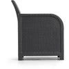 ALLIBERT by KETER - Poltrona SanRemo - imitazione rattan intrecciato - grigio grafite