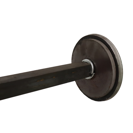 Asse porta dischi frangizolle di 1870mm sezione 25x25mm