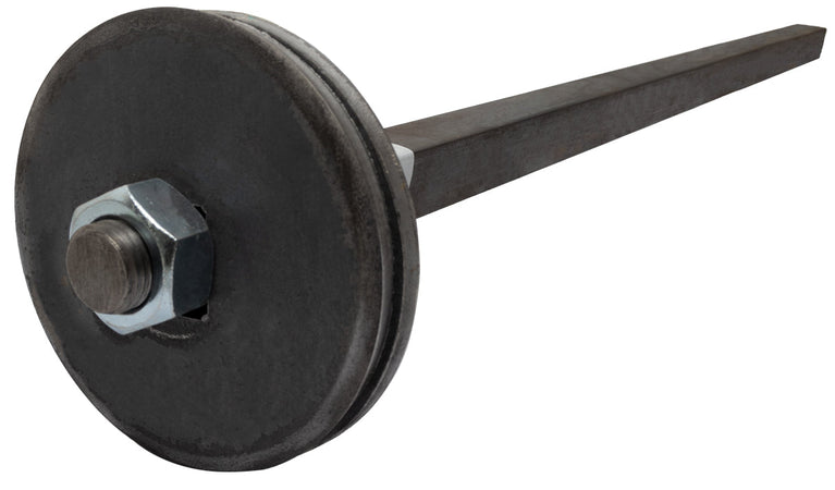 Asse porta dischi frangizolle di 1008mm sezione 30x30mm