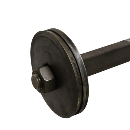 Asse porta dischi frangizolle di 2000mm sezione 32x32mm