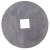 Flangia 135X10 foro quadro 26mm concava