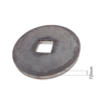 Flangia 115X10 foro quadro 26mm convessa