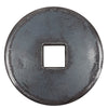 Flangia 145X12 foro quadro 31mm concava