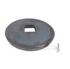 Flangia 145X12 foro quadro 31mm concava