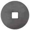 Flangia 145X10 foro quadro 31mm convessa