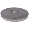 Flangia 145X10 foro quadro 31mm convessa