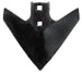 Vomerina triangolare Ama di tipo Adige per molle quadre da 250x190mm