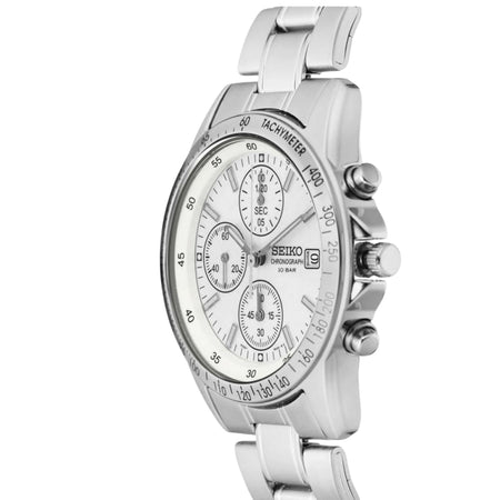 SEIKO Selection Orologio da Uomo Cronografo Quarzo SBTQ039 Argento