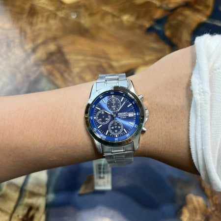 Orologio cronografo al quarzo da uomo SEIKO SELECTION SBTQ071