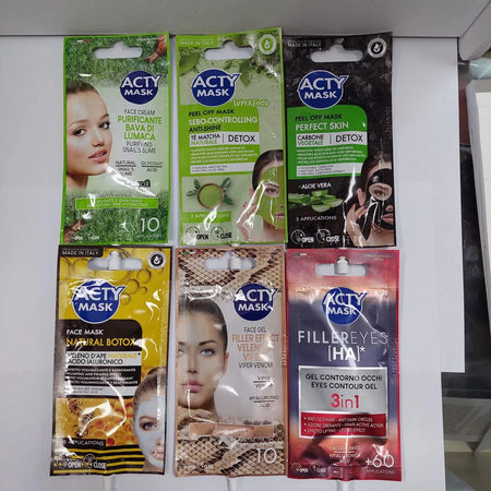 maschere viso