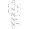 Scaletta 6 Gradini 1550X290