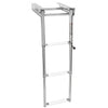 Scaletta Inox A Scomp. Grad. Bianco