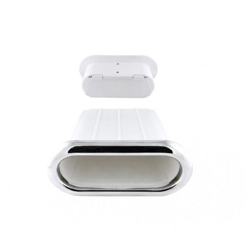 Scarico Ovale Nylon-Inox