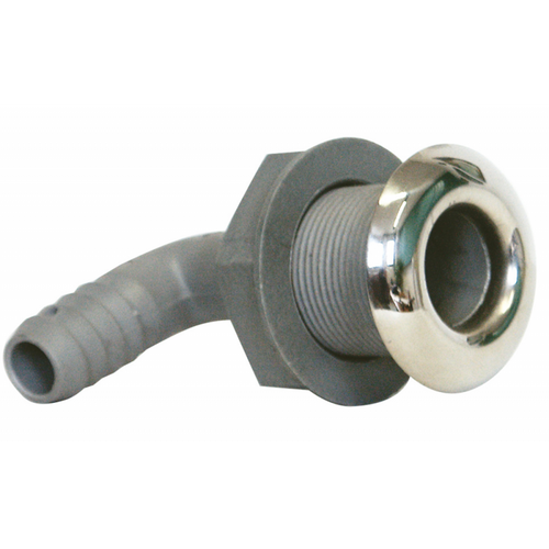 Scarico Pvc/Inox Curvo Ø Mm. 19