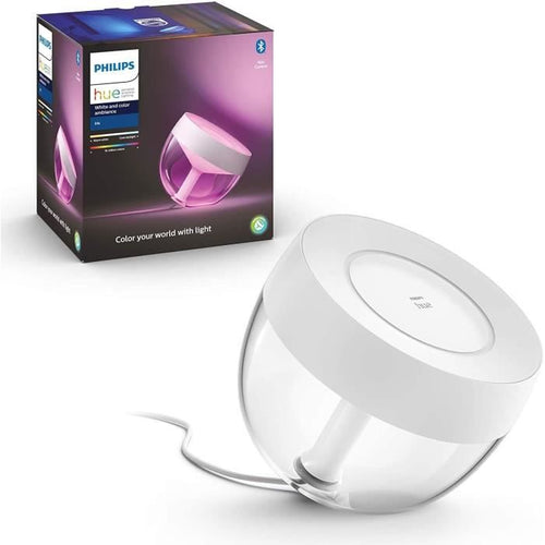 Philips Hue White & Color Ambiance, Bluetooth, Iris compatibile bianco lavora con Alexa, Google Assistant e Apple Homekit