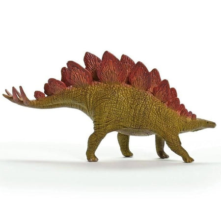 Stegosauro, statuetta con dettagli realistici, dinosauro giocattolo che ispira immaginazione per bambini dai 4 anni, 5 x 20 x 10 cm - schlei