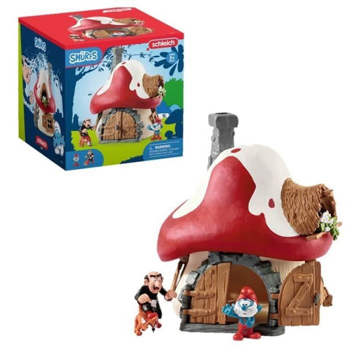 Schleich - La casa dei Puffi con 2 personaggi - 20803