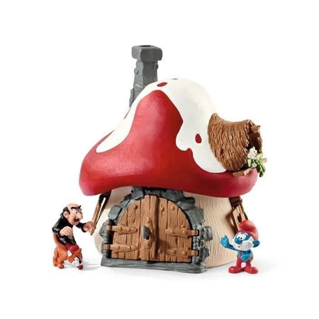 Schleich - La casa dei Puffi con 2 personaggi - 20803