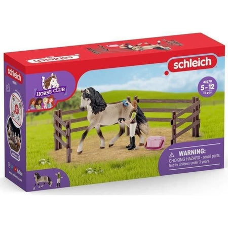 Schleich - Kit di cura dei cavalli Andalusian - 42270 - Range Club Horse Club