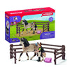 Schleich - Kit di cura dei cavalli Andalusian - 42270 - Range Club Horse Club