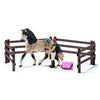 Schleich - Kit di cura dei cavalli Andalusian - 42270 - Range Club Horse Club