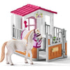 SCHLEICH - Box con cavalla lusitana - 42368 - Gamma Horse Club