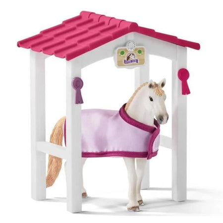 SCHLEICH - Box con cavalla lusitana - 42368 - Gamma Horse Club