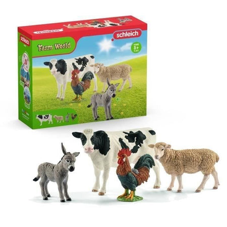 - Kit base Farm World - Giocattolo per bambini dai 3 anni - Schleich 42385 Farm World