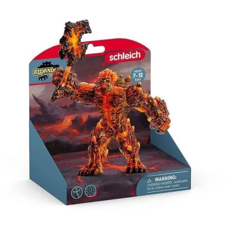 SCHLEICH - Golem di lava con arma - 42447 - Gamma Eldrador