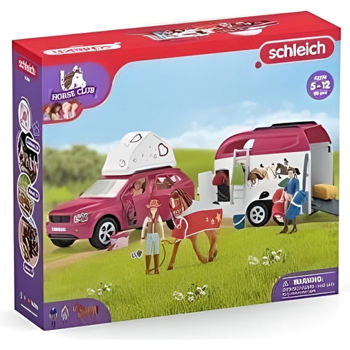 Schleich - Grande viaggio equestre di auto e rimorchio - 42535 - Range Club Horse Club