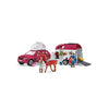 Schleich - Grande viaggio equestre di auto e rimorchio - 42535 - Range Club Horse Club