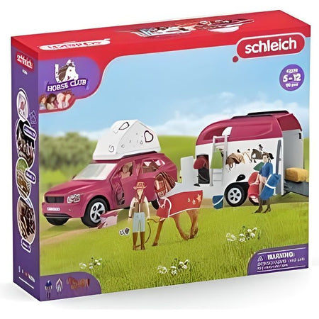 Schleich - Grande viaggio equestre di auto e rimorchio - 42535 - Range Club Horse Club