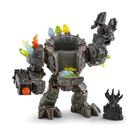 Schleich - Master Robot e la sua mini creatura - 42549 - Eldrador Mini Creatures Range